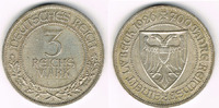 Weimarer Republik 3 Mark 3 Mark Silber-Gedenkmünze 1926 A, 700 Jahre Lübeck!