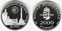 Ungarn 2000 Forint Ungarn 2000 Forint 1998, Motivmünze "Europäische Integration", PP