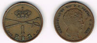 Dänemark 1 Skilling Dänemark 1842, 1 Skilling, Christian VIII., Erhaltung siehe Scan!