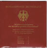 BRD 5 x 10 DM im Blister Original 10-DM-Silbergedenkmünzenset 50 Jahre Grundgesetz A,D,F,G,J