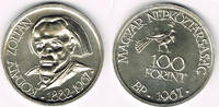 Ungarn 100 Forint Ungarn 1967, 100 Forint Silber, Kodaly Zoltan, siehe Scan!