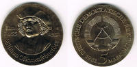 Deutsche Demokratische Republik 5 Mark DDR, 5 Mark "Tilman Riemenschneider", Erhaltung siehe Scan