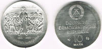 Deutsche Demokratische Republik 10 Mark DDR, Gedenkmünze 10 Mark "Richard Wagner", siehe Scan!