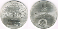 Deutsche Demokratische Republik 10 Mark DDR, Gedenkmünze 10 Mark "Neues Gewandhaus Leipzig", siehe Scan!