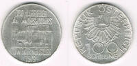 Österreich 100 Schilling Österreich 1979, 100 Schilling, 700 Jahrfeier Dom zu Wiener Neustadt"