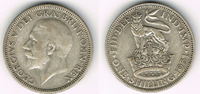 Großbritannien 1 Shilling Großbritannien Kursmünze 1 Shilling 1931, Georg V., siehe Scan
