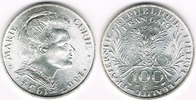 Frankreich 100 Francs Silbergedenkmünze Marie Curie, 15 g 900er Silber! Erhaltung siehe Scan