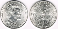 Frankreich 100 Francs Silbergedenkmünze Marie Curie, 15 g 900er Silber! Erhaltung siehe Scan
