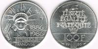 Frankreich 100 Francs Frankreich 1986, 100 Francs Freiheitsstatue, Erhaltung siehe Scan!