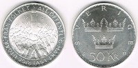 Schweden 50 Kronen Schweden, 50 Kronen 1975, Verfassungsreform, siehe Scan