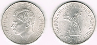 Rumänien 500 Lei Romania - Kursmünze 500 Lei, Mihai I., Erhaltung siehe Scan!