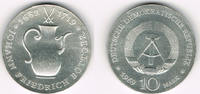 Deutsche Demokratische Republik 10 Mark DDR, Gedenkmünze 10 Mark "Johann Friedrich Böttger", siehe Scan!
