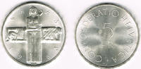 Schweiz 5 Franken Schweiz, Silbergedenkmünze 1963 Rotes Kreuz, siehe Scan!