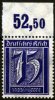 Deutsches Reich 75 Pfennig Deutsches Reich, Mi.-Nr. 185 POR, <i>Freimarken:Ziffern, Arbeiter, Posthorn</i> -