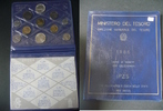 Italien 1888 Lire (11 Münzen) Italien, Offizieller Kursmünzensatz 1986 inkl. 2 Silbergedenkmünzen