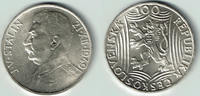 Tschechoslowakei 100 Kronen Tschechoslowakei 1949, 100 Kronen, "Josef Wissarionowitsch Stalin", si