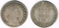 Frankreich 1/12 Ecu Frankreich 1643, 1/12 Ecu, Ludwig XIV., siehe Scan