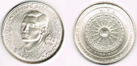 Thailand 50 Baht Thailand, silver coin 20th anniversary of the world fellowhip of buddhists"