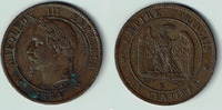 Frankreich 10 Centimes Frankreich, 10 Centimes, 1864 K, Napoleon III., Erhaltung siehe Scan!