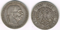 Österreich-Ungarn 5 Kronen Ungarn, Kursmünze 5 Kronen 1900, Kaiser Franz Josef I., siehe Scan!