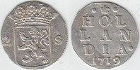 Niederlande - Provinz Holland 2 Stuiver Holland, 2 Stuiver Kursmünze, Erhaltung siehe Scan!