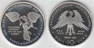 BRD 10 Euro Deutschland, 10-Euro-Silbergedenkmünze, Urvogel Archeopteryx, Spiegelglanz (PP)