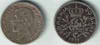 Rumänien 50 Bani Romania - Kursmünze 50 Bani, Carol I., Erhaltung siehe Scan!