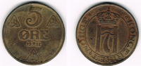 Norwegen 5 Öre Norwegen 1912, 5 Öre, Haakon VII., Erhaltung siehe Scan!