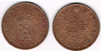 Indonesien - Niederländisch Ostindien 2 1/2 Cent Niederländisch-Ostindien 1920, 2 1/2 Cent Kursmünze, Erhaltung siehe Scan!