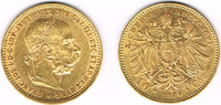 Österreich 10 Kronen Österreich, Franz Joseph, 10 Kronen 1896, 3,05 g Feingewicht! Seltener Jahrgang