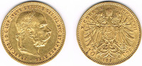 Österreich 10 Kronen Österreich, Franz Joseph, 10 Kronen 1896, 3,05 g Feingewicht! Seltener Jahrgang