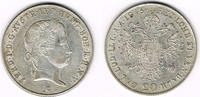 Haus Habsburg - Österreich 20 Kreuzer Ferdinand I., 20 Kreuzer 1845 C, Erhaltung siehe Scan!