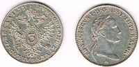 Haus Habsburg - Österreich 3 Kreuzer Franz II., 3 Kreuzer 1833 A, Erhaltung siehe Scan!