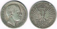 Italien 1 Lira Italien, Kursmünze 1 Lira 1901, Vittorio Emanuele III, Erhaltung siehe Scan