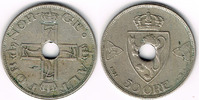 Norwegen 50 Öre Norwegen 1921, 50 Öre, Haakon VII., Erhaltung siehe Scan!