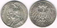 Preußen 2 Mark Preußen 2 Mark 1901, Wilhelm II. und Friedrich I., 200 Jahre Königreich