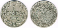 Finnland 1 Markka Finnland 1865, 1 Markka, Erhaltung siehe Scan!