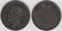 Serbien 10 Para Serbien 10 Para 1868, Milan Obrenovich III., Erhaltung siehe Scan!