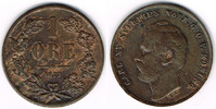 Schweden 1 Öre Schweden 1872, 1 Öre, Carl XV., Erhaltung siehe Scan!