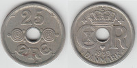 Dänemark 25 Öre Dänemark 1939, 25 Öre, Christian X., Erhaltung siehe scan!