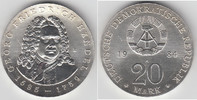 Deutsche Demokratische Republik 20 Mark DDR, Gedenkmünze 20 Mark "Georg Friedrich Händel", Erhaltung siehe Sca