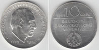 Deutsche Demokratische Republik 10 Mark DDR, Gedenkmünze 10 Mark "Georg Wilhelm Friedrich Hegel", siehe Scan!