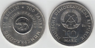 Deutsche Demokratische Republik 10 Mark DDR, Gedenkmünze 10 Mark "700 Jahre Münzprägung in Berlin", siehe Scan