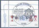 BRD 1 x 56 cent BRD, Mi-Nr. 2247 <i>100 Jahre D. Freimaurermuseum</i>, Ersttagsstempel Berlin -