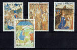 St. Thomas und Prinzeninsel 4 Werte St. Thomas und Prinzeninsel, Mi-Nr. 1199-1202, Weihnachten gestempelt -