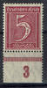 Deutsches Reich 5 Pfennig Deutsches Reich, Mi.-Nr. 158 PUR , "Freimarken: Ziffern, Arbeiter, Posthorn." -