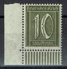 Deutsches Reich 10 Pfennig Deutsches Reich, Mi.-Nr. 159 a WUR , "Freimarken: Ziffern, Arbeiter,..." -