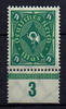 Deutsches Reich 4 Mark Deutsches Reich, Mi.-Nr. 193 PUR , "Freimarken: Ziffern, Arbeiter,..." -