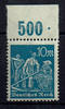 Deutsches Reich 10 Mark Deutsches Reich, Mi.-Nr. 239 POR "Freimarken: Arbeiter" -