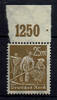 Deutsches Reich 25 Mark Deutsches Reich, Mi.-Nr. 242 POR "Freimarken: Arbeiter" -